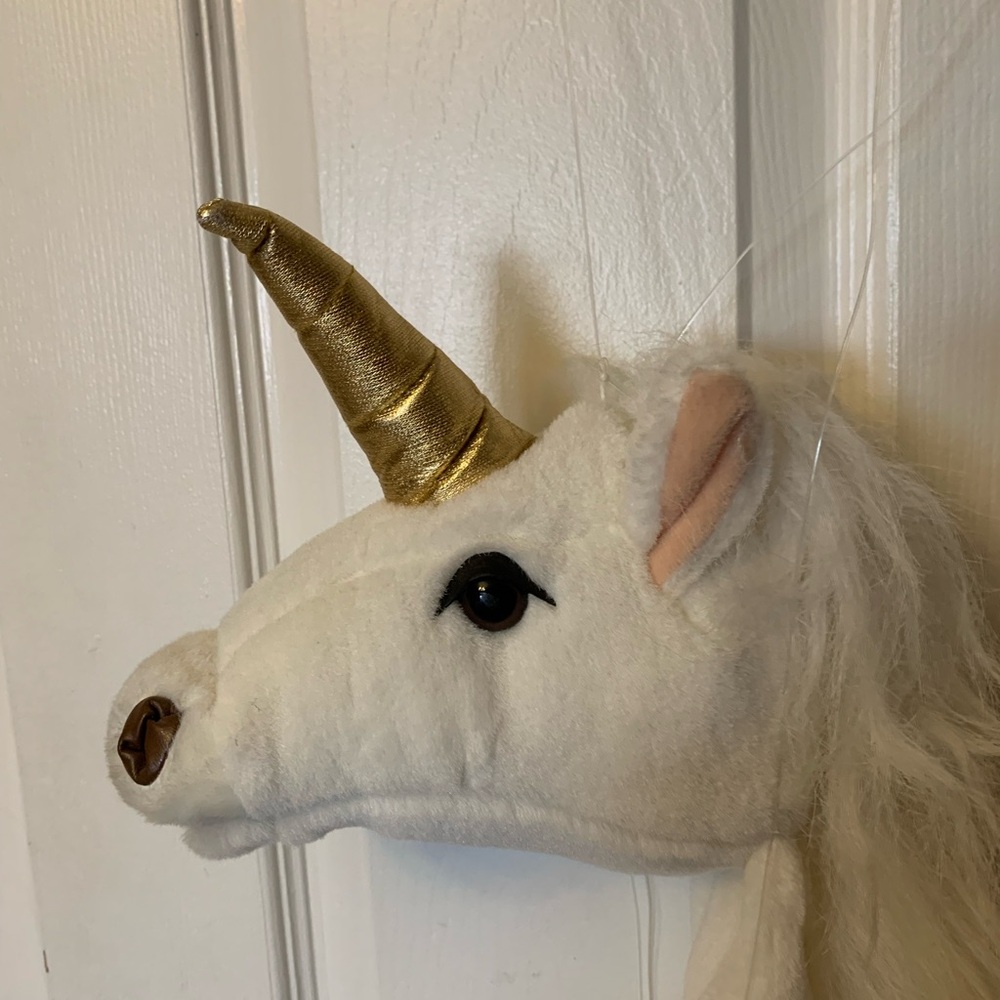 Large Unicorn marionette. Rare. Excellent condition! - Picture 2 of 8